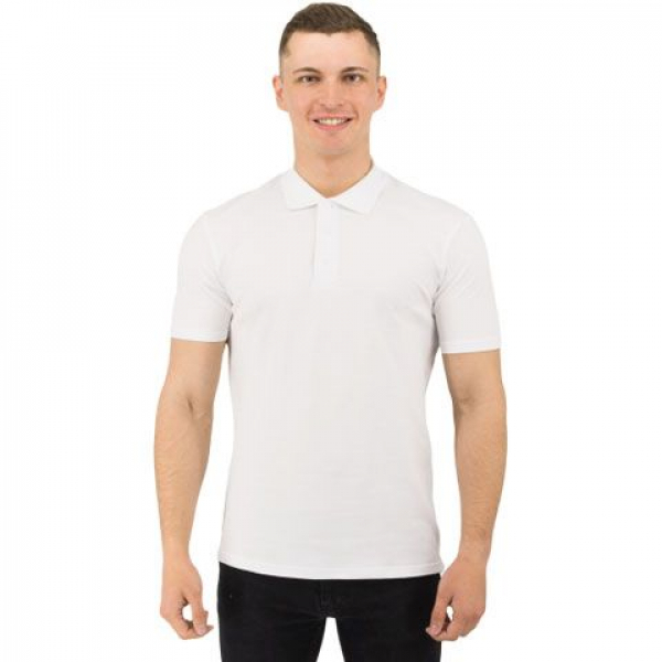 Рубашка поло Rock, мужская (белая, 3XL) - купить оптом