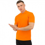 Рубашка поло Rock, мужская (оранжевая, 2XL), фото 1