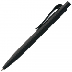 Ручка шариковая Prodir QS01 PRP-P Soft Touch, черная, фото 2