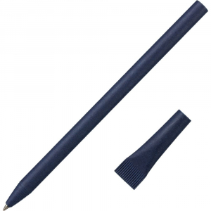 Ручка шариковая Carton Plus, синяя - купить оптом