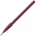 Ручка шариковая Carton Plus, бордовая, фото 3