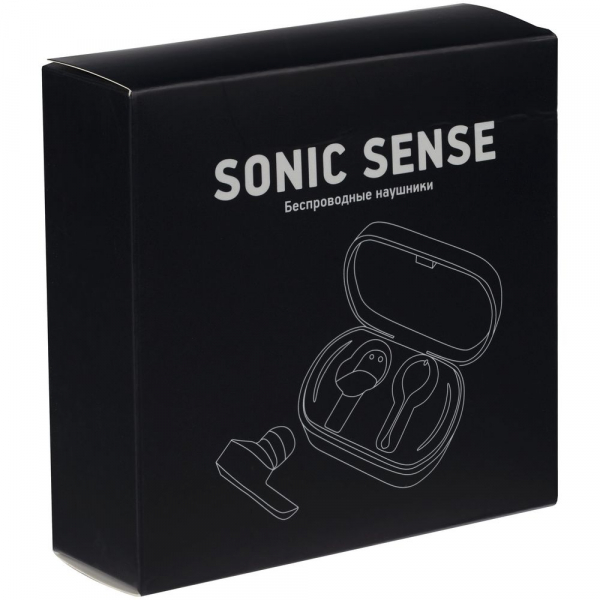 Беспроводные наушники Sonic Sense, черные - купить оптом