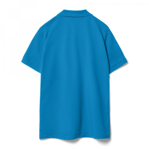 Рубашка поло мужская Virma Premium, бирюзовая - купить оптом