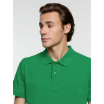 Рубашка поло мужская Virma Premium, зеленая, фото 4