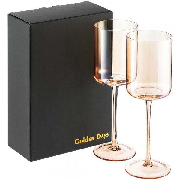 Набор из 2 бокалов для вина Golden Days - купить оптом