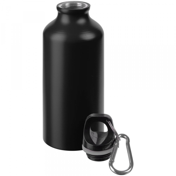 Бутылка для воды Funrun 400, черная - купить оптом