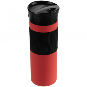 Термостакан Tralee XL, красный - купить оптом