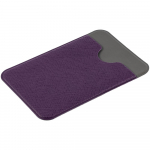 Чехол для карты на телефон Devon, фиолетовый с серым, фото 1