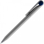 Ручка шариковая Prodir DS1 TMM Dot, серая с синим, фото 1