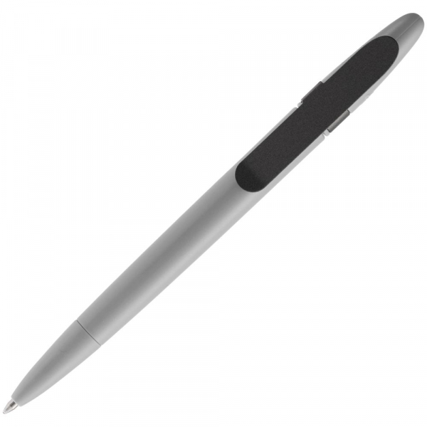 Ручка шариковая Prodir DS5 TSM Metal Clip, серая - купить оптом