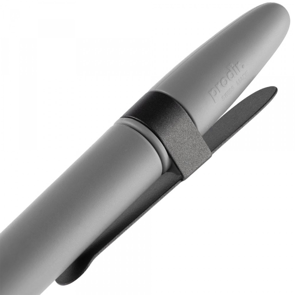 Ручка шариковая Prodir DS5 TSM Metal Clip, серая - купить оптом