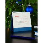 Календарь настольный Datio 2024, синий, фото 4
