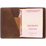 Обложка для паспорта inStream, коричневая, фото 5