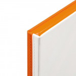 Ежедневник Duplex, недатированный, белый с оранжевым, фото 4