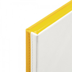 Ежедневник Duplex, недатированный, белый с желтым, фото 4