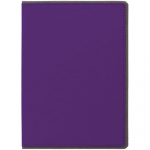 Ежедневник Frame, недатированный, фиолетовый с серым, фото 2
