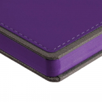 Ежедневник Frame, недатированный, фиолетовый с серым, фото 4
