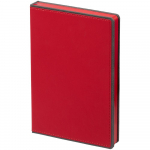 Ежедневник Frame, недатированный, красный с серым, фото 1