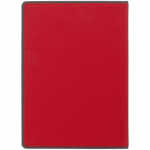 Ежедневник Frame, недатированный, красный с серым, фото 3
