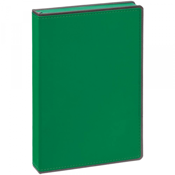 Ежедневник Frame, недатированный, зеленый с серым - купить оптом
