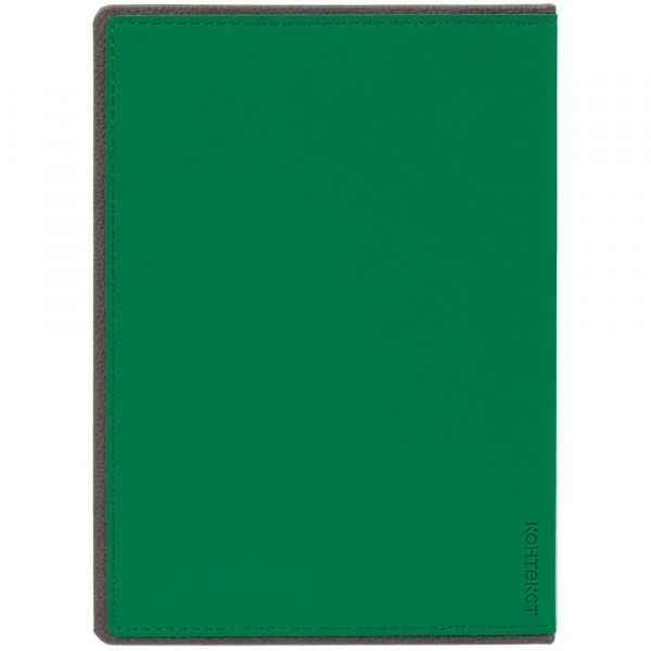 Ежедневник Frame, недатированный, зеленый с серым - купить оптом