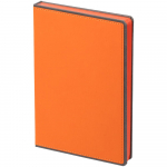 Ежедневник Frame, недатированный, оранжевый с серым, фото 1