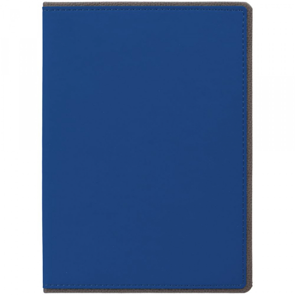 Ежедневник Frame, недатированный,синий с серым - купить оптом