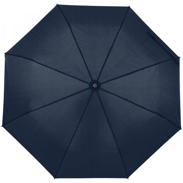 Зонт складной Monsoon, темно-синий, без чехла - купить оптом