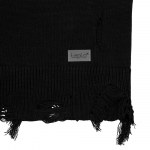 Джемпер оверсайз унисекс Grunge в сумке, черный, фото 4