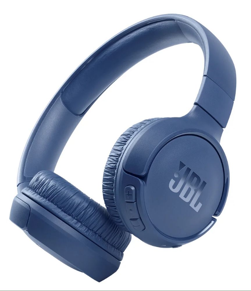 Беспроводные наушники JBL T510BT, синие - купить оптом