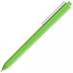Ручка шариковая Pigra P03 Mat, светло-зеленая с белым, фото 1
