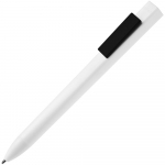 Ручка шариковая Swiper SQ, белая с зеленым - купить оптом