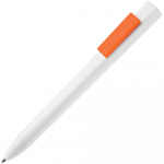 Ручка шариковая Swiper SQ Soft Touch, белая - купить оптом