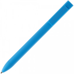 Ручка шариковая Swiper SQ Soft Touch, голубая, фото 1