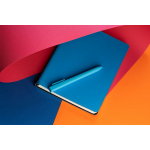 Ручка шариковая Swiper SQ Soft Touch, голубая, фото 5