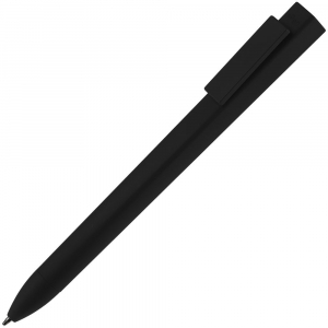 Ручка шариковая Swiper SQ Soft Touch, черная - купить оптом