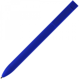 Ручка шариковая Swiper SQ Soft Touch, синяя - купить оптом