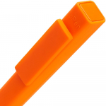 Ручка шариковая Swiper SQ Soft Touch, оранжевая, фото 3