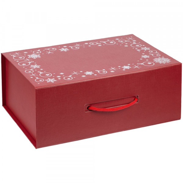 Коробка New Year Case, красная - купить оптом
