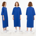Платье D2, синее, фото 2