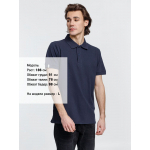 Рубашка поло мужская Virma Premium, темно-синяя, фото 2