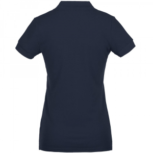 Рубашка поло женская Virma Premium Lady, темно-синяя - купить оптом