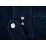 Куртка джинсовая O1, темно-синяя, фото 10