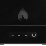 Увлажнитель-ароматизатор с имитацией пламени Fuego, черный, фото 6