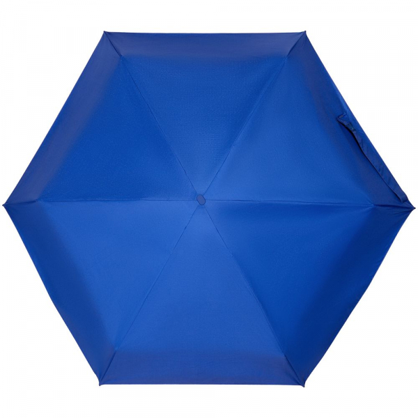 Зонт складной Color Action, в кейсе, синий - купить оптом