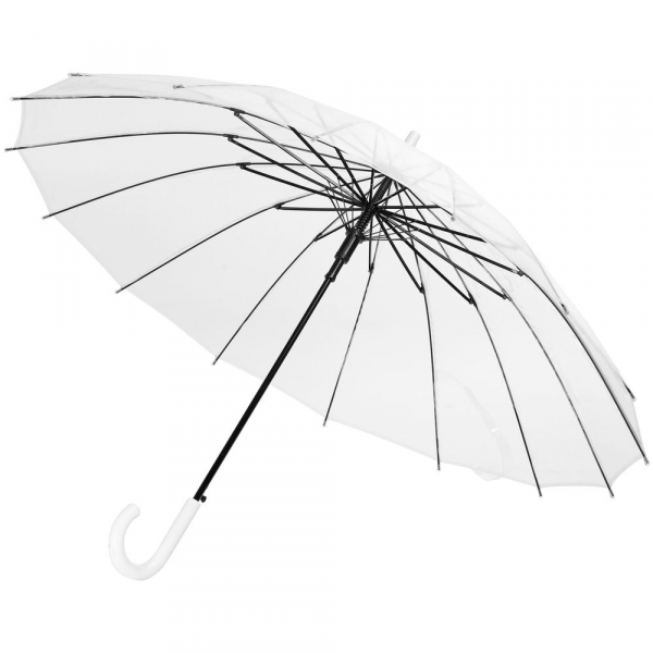 Прозрачный зонт-трость Clear 16 - купить оптом