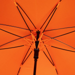 Зонт-трость Undercolor с цветными спицами, оранжевый, фото 2