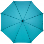 Зонт-трость Undercolor с цветными спицами, бирюзовый, фото 1