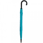Зонт-трость Undercolor с цветными спицами, бирюзовый, фото 3