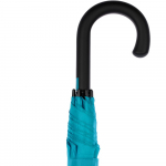 Зонт-трость Undercolor с цветными спицами, бирюзовый, фото 4